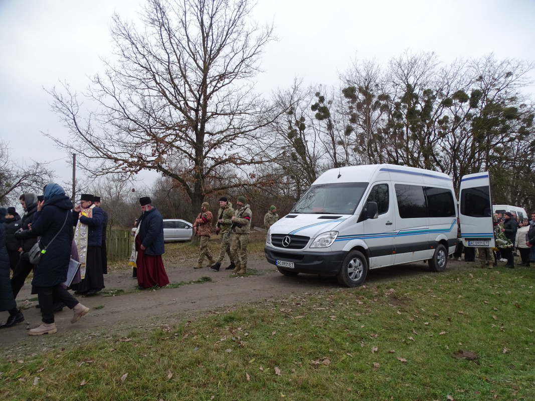 До рідного дому на Волині «на щиті» повернувся 20-річний захисник Станіслав Столярук