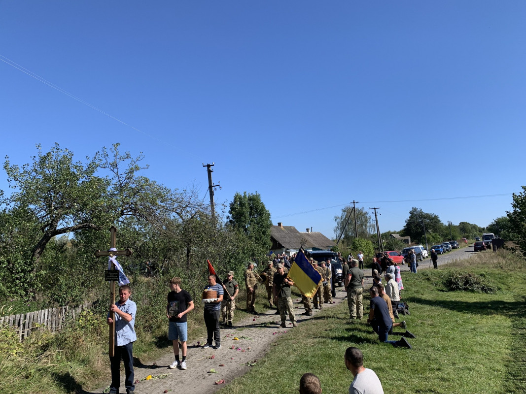 Загинув майже півтора роки тому: «на щиті» назавжди на Волинь повернувся Герой Ігор Максимчук
