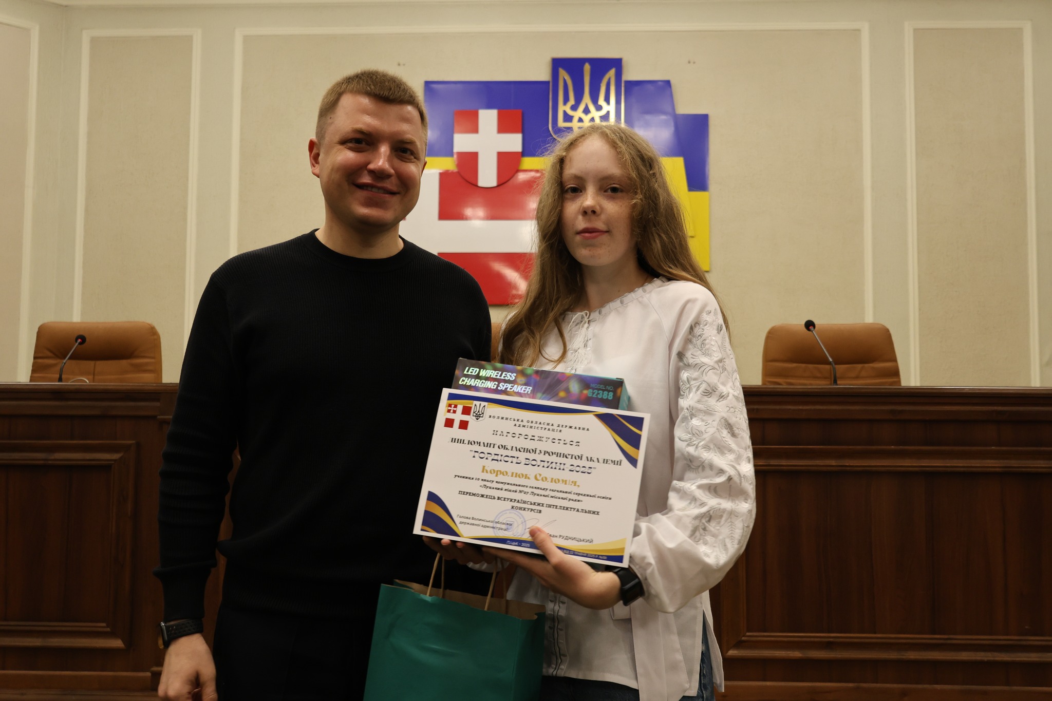 На Волині відзначили юних інтелектуалів: переможці олімпіад і конкурсів отримали нагороди