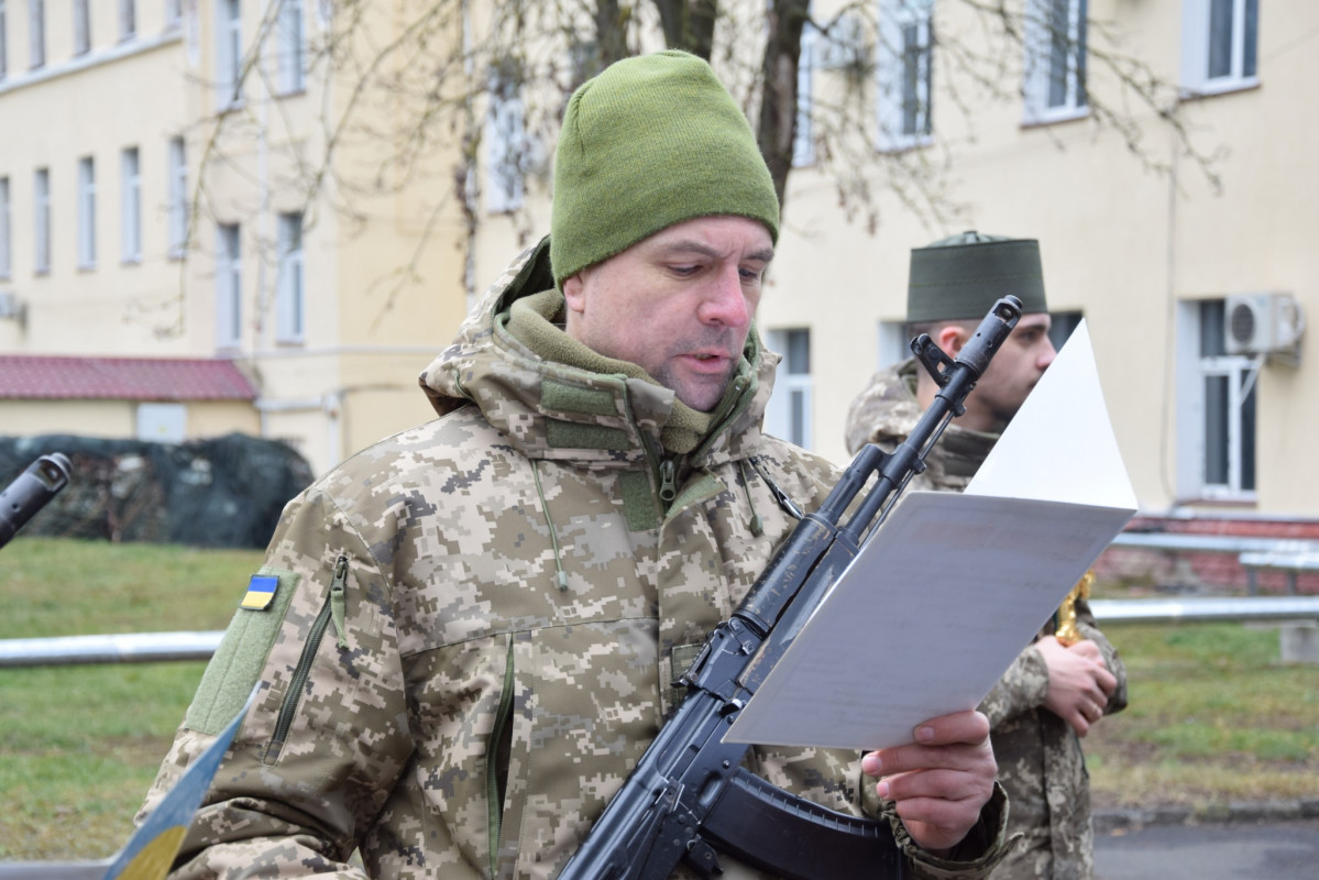 Наймолодшому - 19 років: новобранці Волинського прикордонного загону склали військову присягу