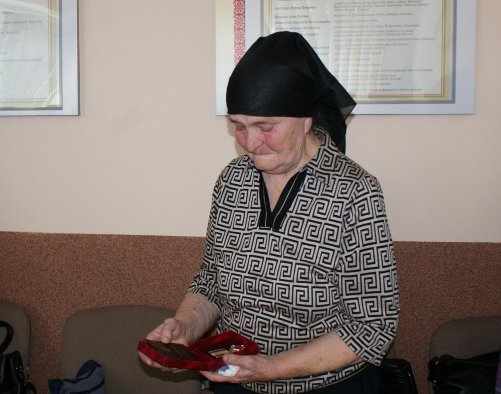 На Волині родині загиблого воїна Павла Бурця вручили посмертні державні нагороди
