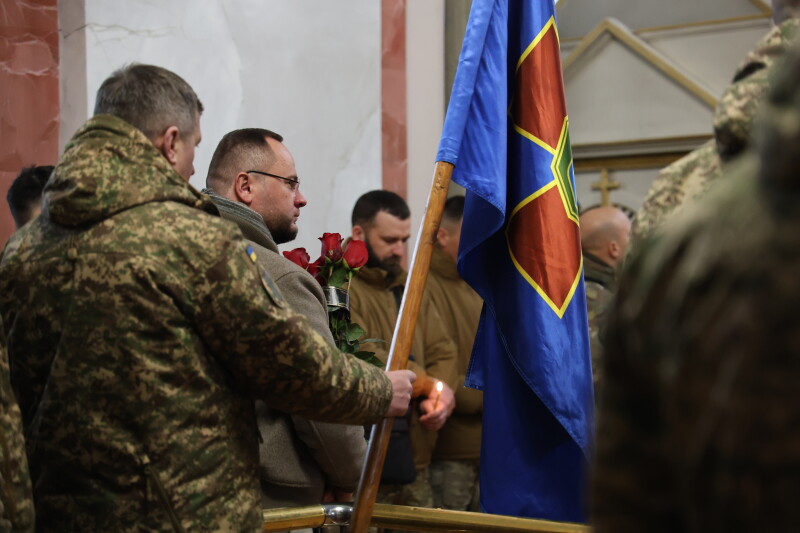 Навіки 29: у Луцьку попрощалися з військовослужбовцем Олексієм Бондаренком