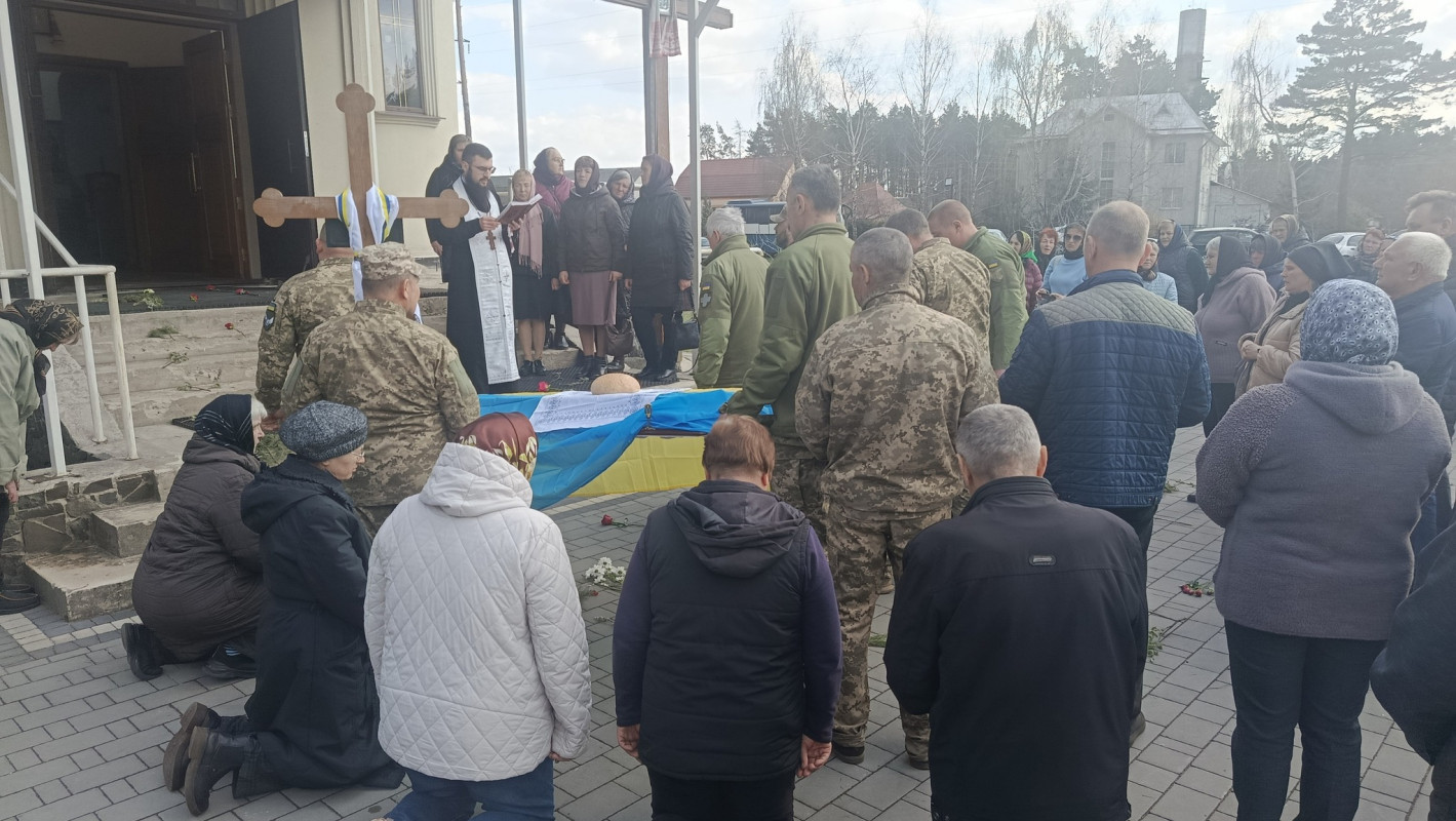 На Волині попрощалися з молодим Героєм Андрієм Горайчуком, відзначеним «Хрестом Хоробрих»