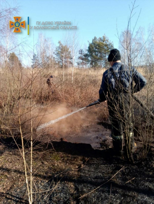 На Маневиччині горіли торф’яники