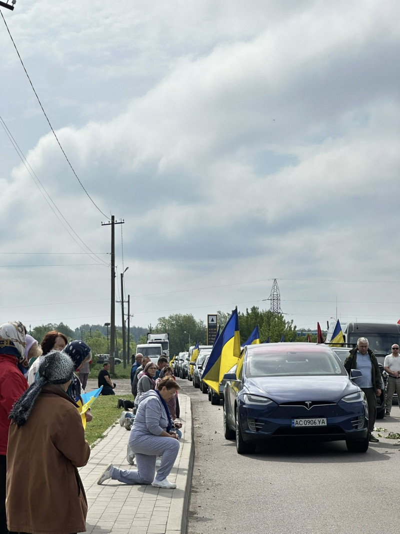 На Волині провели в останню путь захисника Андрія Трохимчука