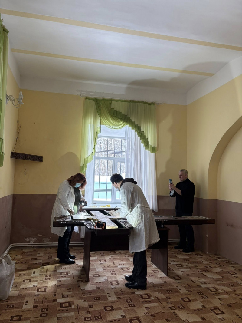 У Свято-Успенському соборі на Волині рятують унікальне «Розп’яття» XV століття