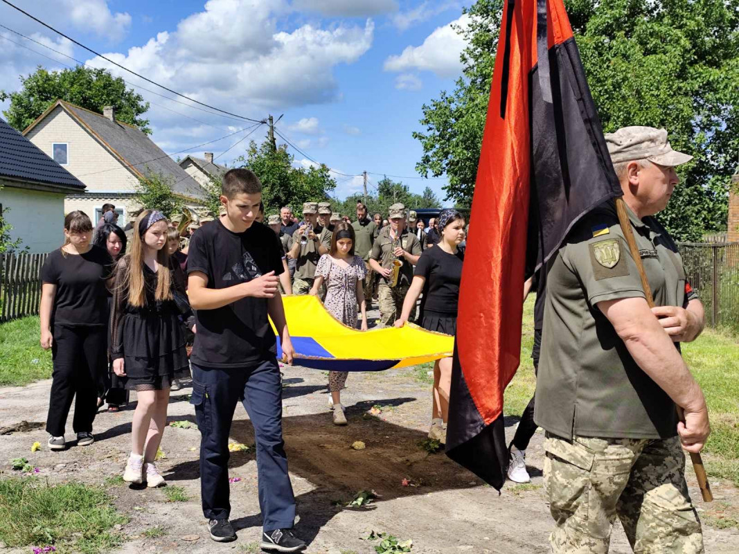 Загинув у травні минулого року: на Волині поховали Героя Руслана Приходька, який довгий час вважався зниклим безвісти