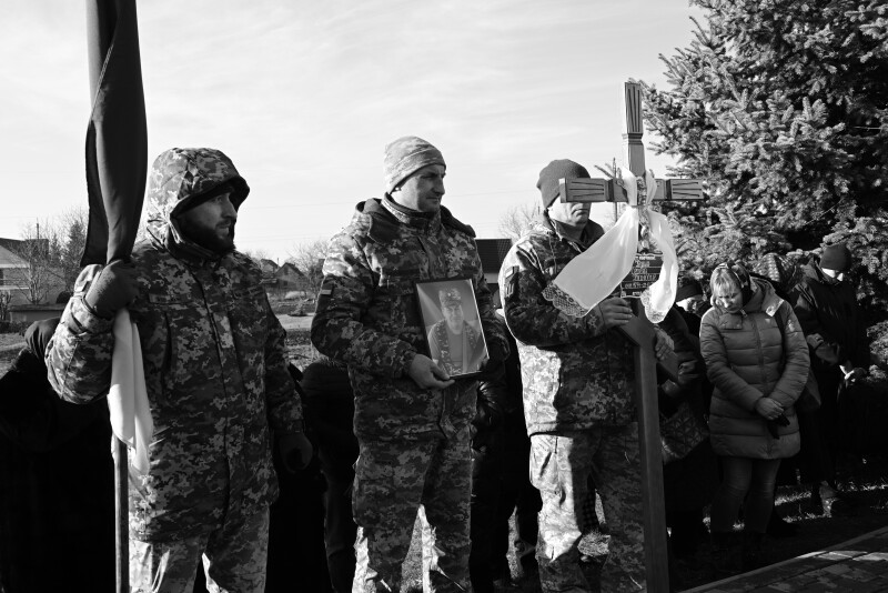 У Луцькій громаді в останню дорогу провели Героя Сергія Кізима