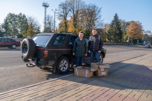 Литовець-волонтер привіз на Волинь авто для князівських воїнів