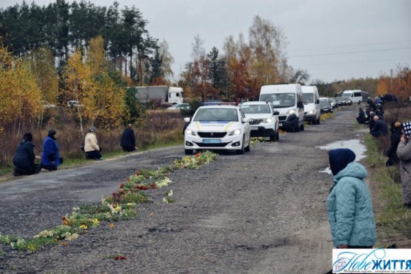 На Любешівщині під час похорону загиблого Героя Дмитра Зімича на небі з’явилася веселка