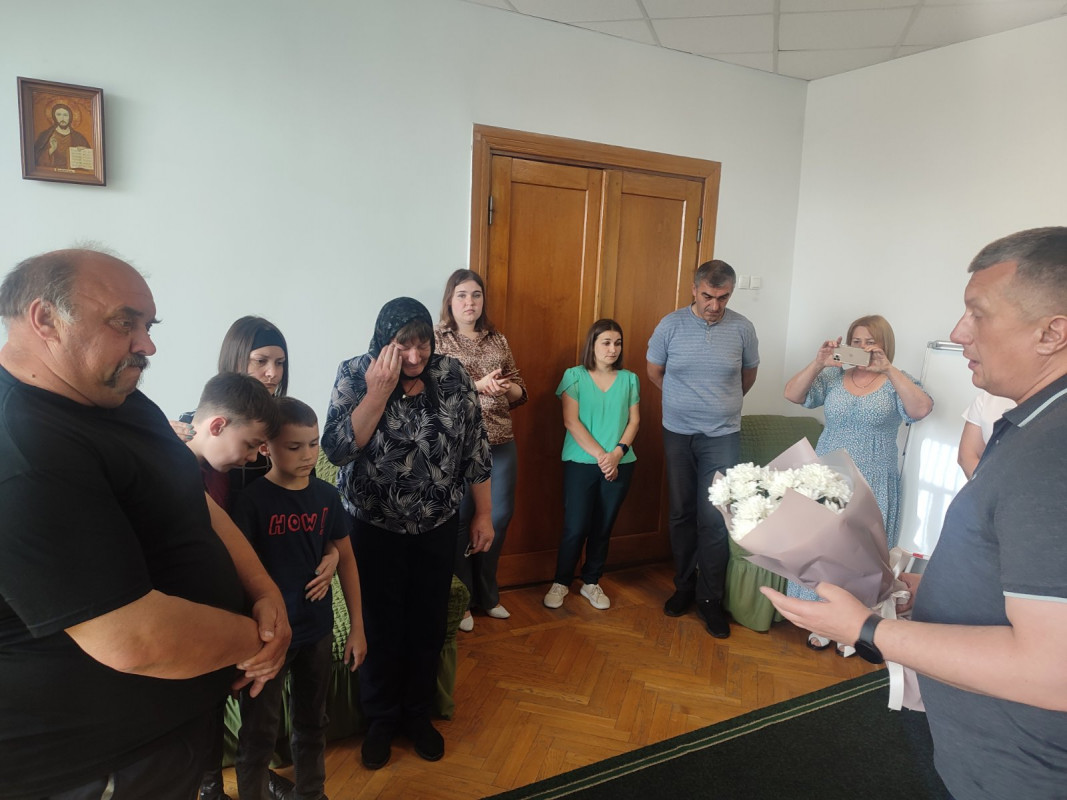 Рідним Героя з Волині Павла Шумчука вручили посмертну нагороду воїна