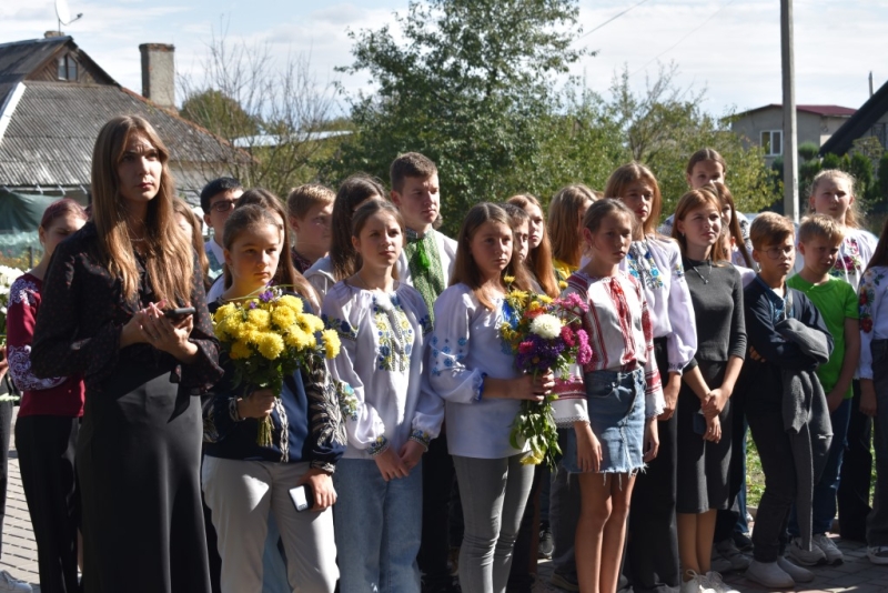 У селищі на Волині відкрили меморіальні дошки на честь загиблих воїнів ЗСУ