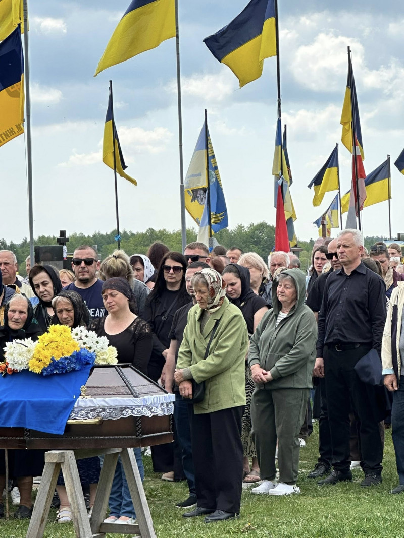 На Волині провели в останню путь захисника Андрія Трохимчука