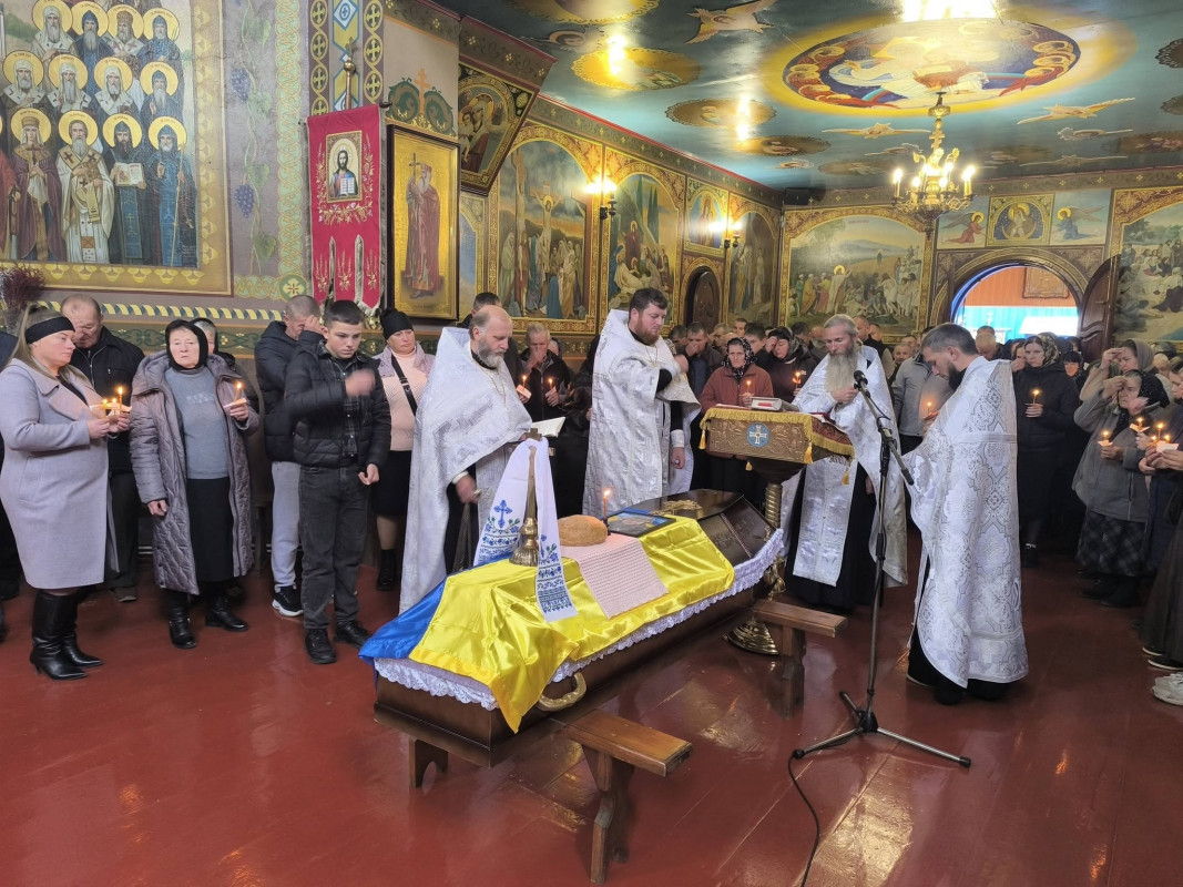 На Волині поховали воїна Богдана Назарука, який загинув на Курському напрямку