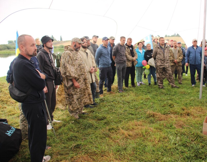 На Волині ветерани змагалися за звання кращого рибалки