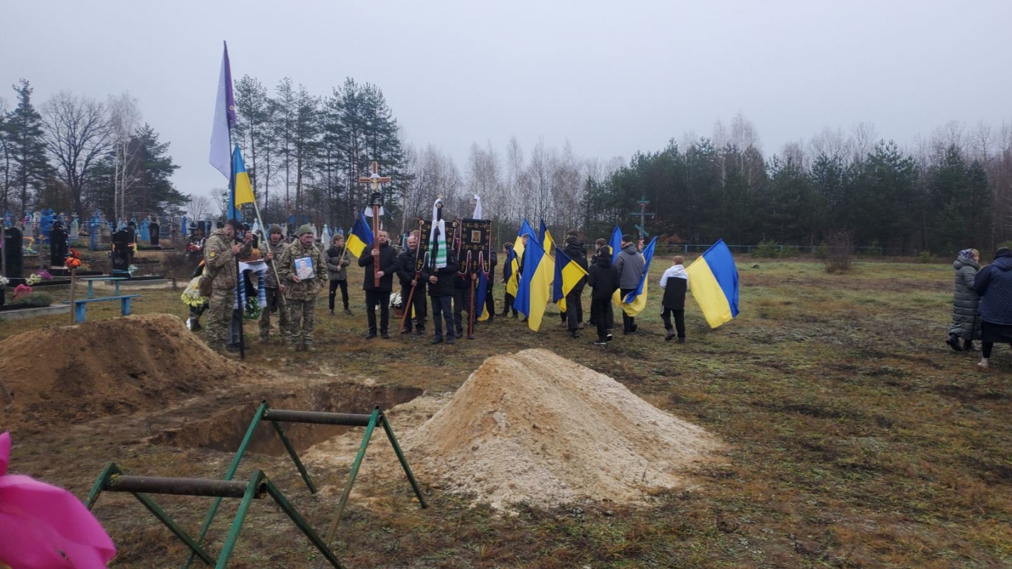 Пів року вважали зниклим безвісти: на Волині поховали молодого захисника Миколу Антонюка