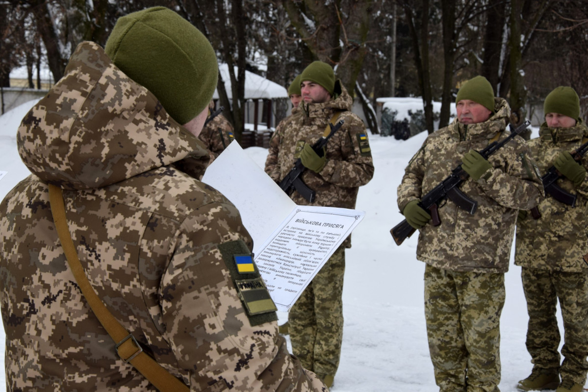 «Краще підписати контракт, ніж боятися, що тебе закинуть в бус»: у Луцьку прикордонники присягнули на вірність народові