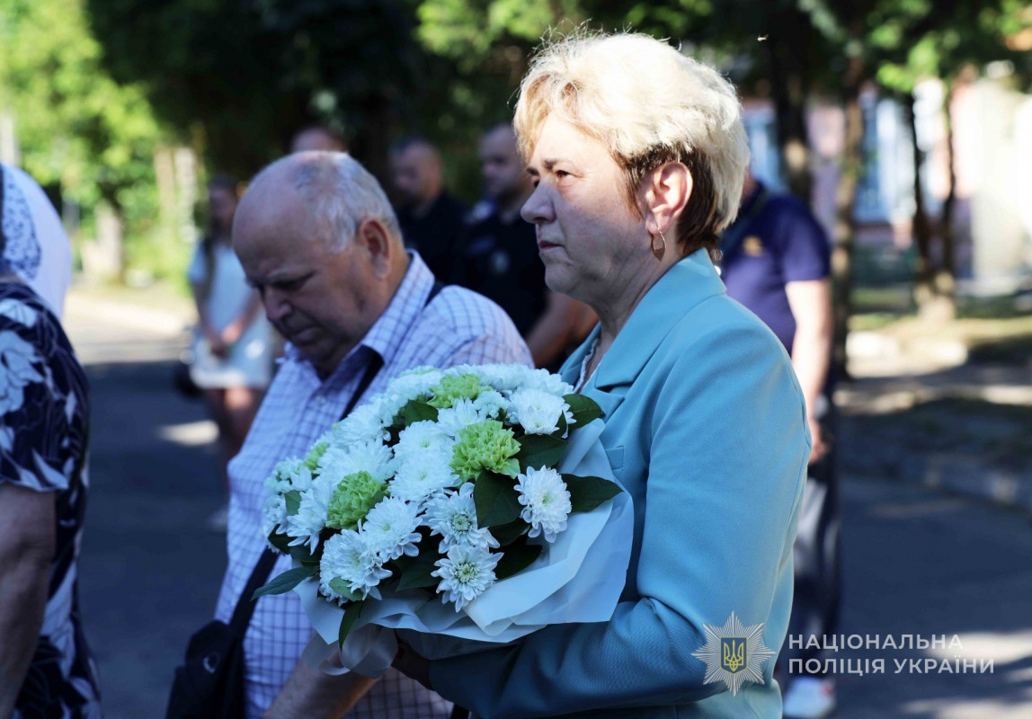 На Волині відкрили пам’ятну дошку Герою-поліцейському Сергію Тлумачу, який загинув на війні