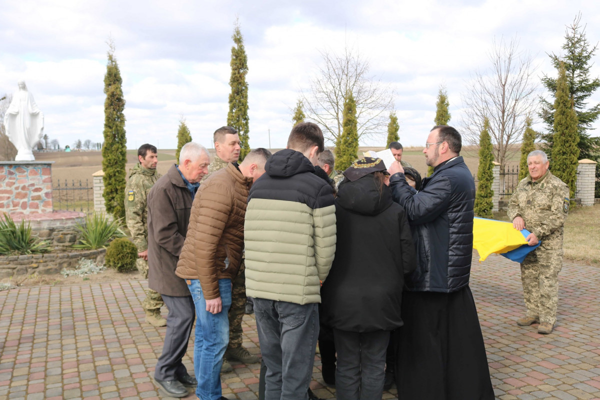 Навіки 45: на Волині попрощалися із військовослужбовцем Василем Скорупським