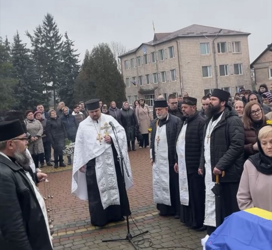На Волинь «на щиті» повернувся Герой Микола Загоровець, який загинув понад рік тому