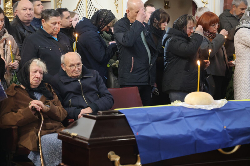 У Луцьку в один день прощалися з трьома Героями - Сергієм Кравченком, Андрієм Крачуновим та Олексієм Каплуном
