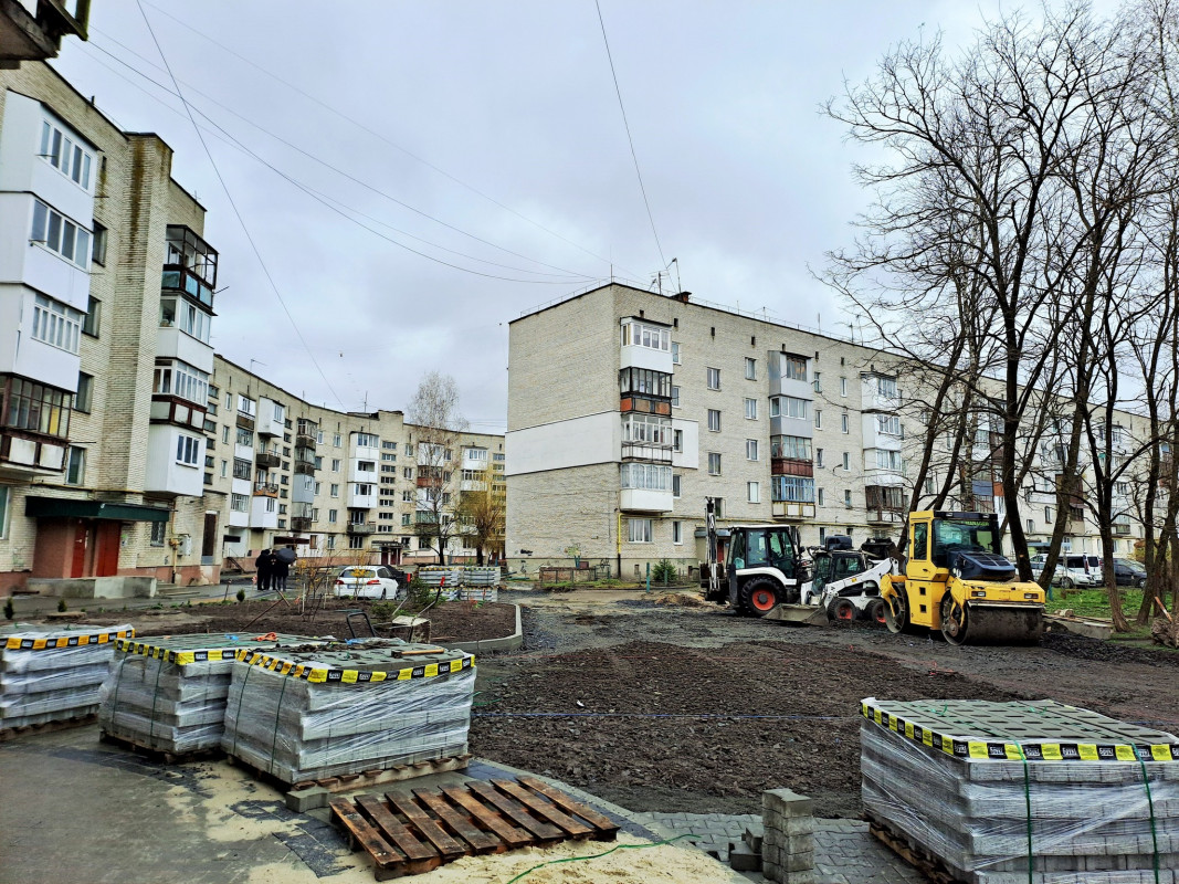 У Ковелі ремонтують двори, які підтоплювало під час опадів