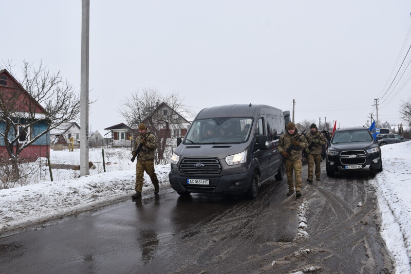 Навіки 47: у Луцькому районі попрощалися з Героєм Миколою Мандзюком
