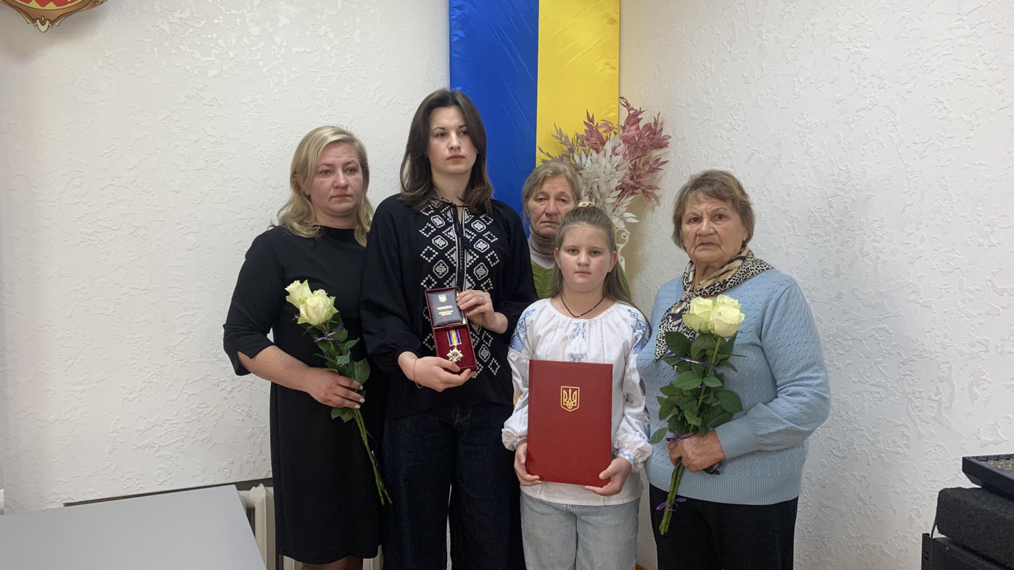 Загинули за Україну: на Волині дітям полеглих Героїв вручили посмертні нагороди