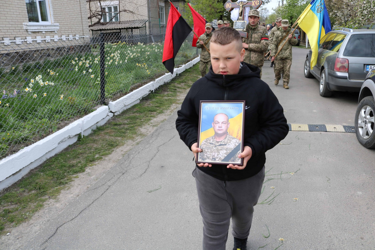 На Волині попрощалися із захисником Миколою Гундеричем