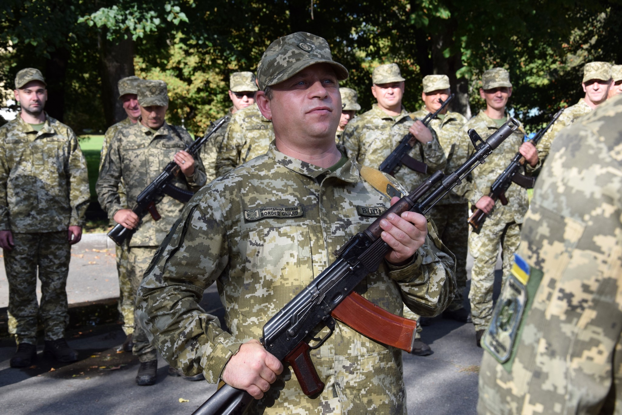 На Волині рекрути-прикордонники урочисто склали військову присягу