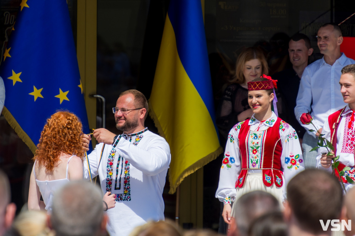 Як у Луцьку нагороджували медалістів. ФОТОРЕПОРТАЖ