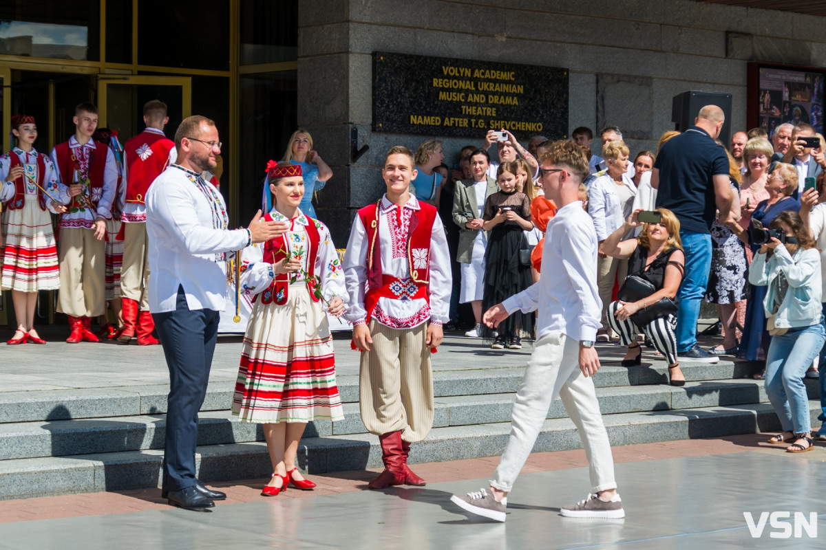 Як у Луцьку нагороджували медалістів. ФОТОРЕПОРТАЖ