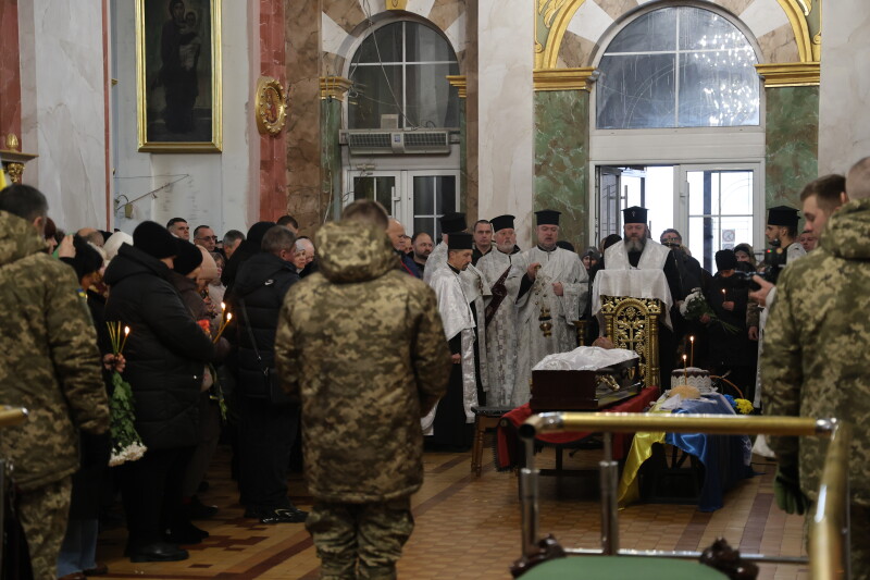 У Луцьку провели в останню путь 36-річного Героя Михайлом Миколайовичем Чернюком