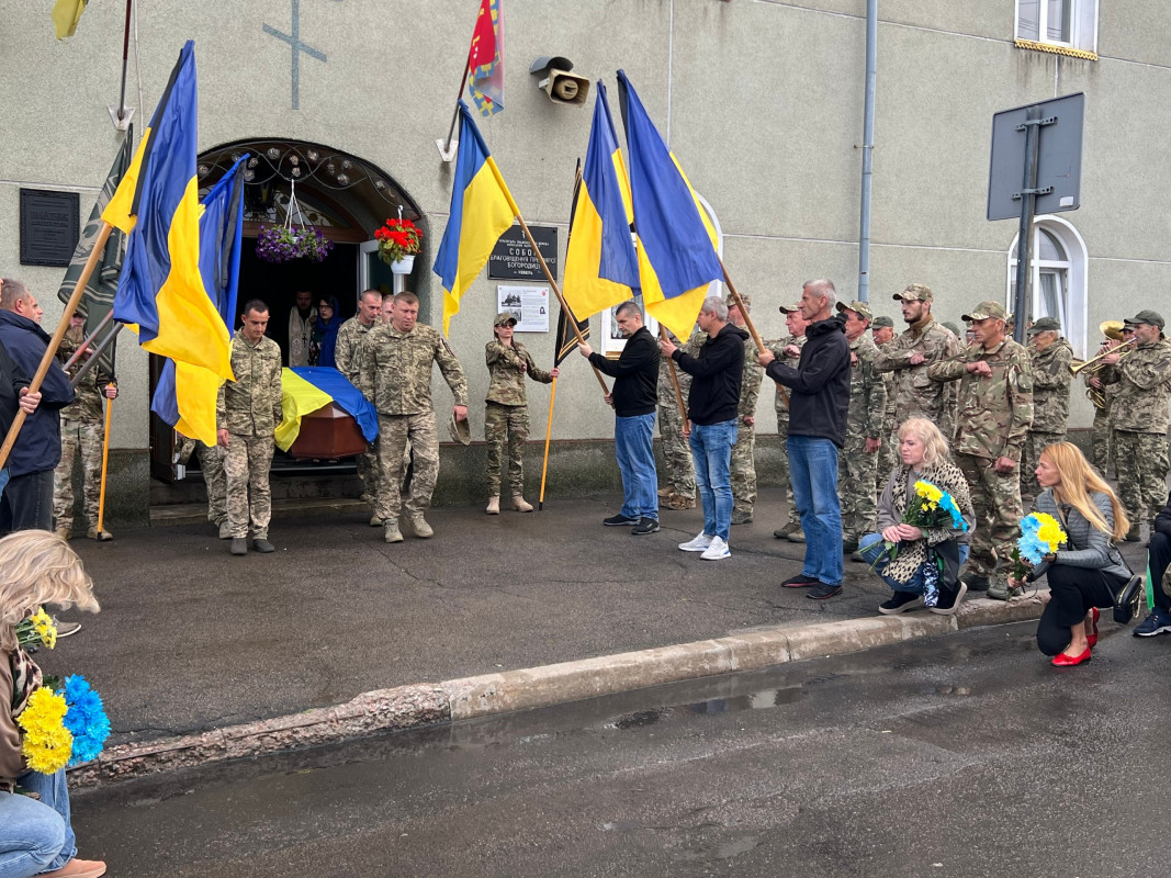 На Волині попрощалися із нацгвардійцем Володимиром Якимовичем, який загинув на Донеччині