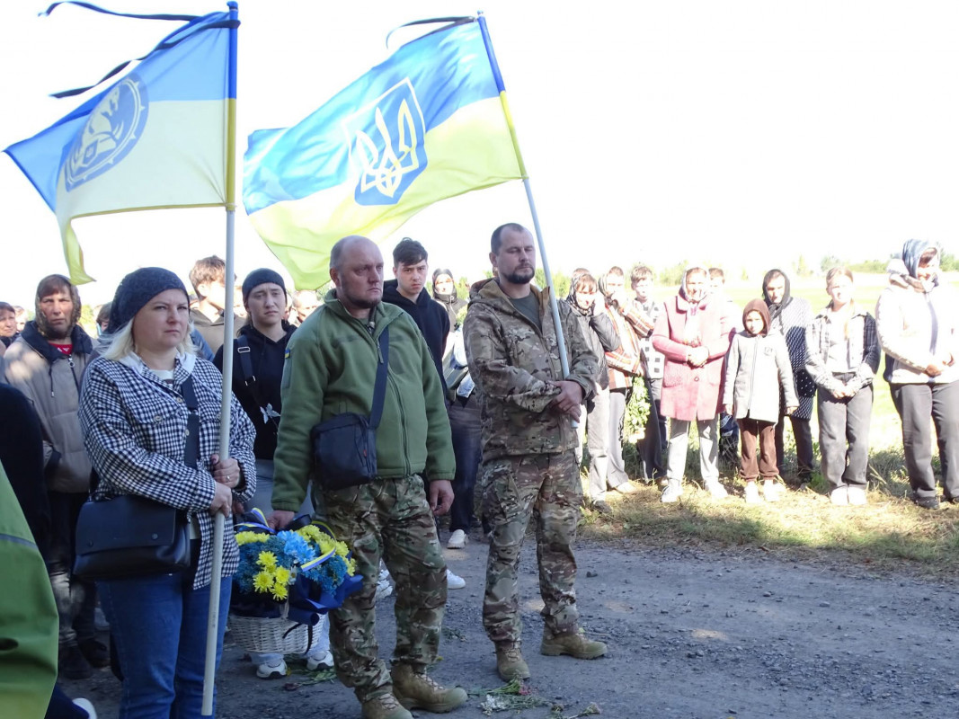 Війна забрала життя Героя: на Волині провели в останню путь Ігоря Бебеса