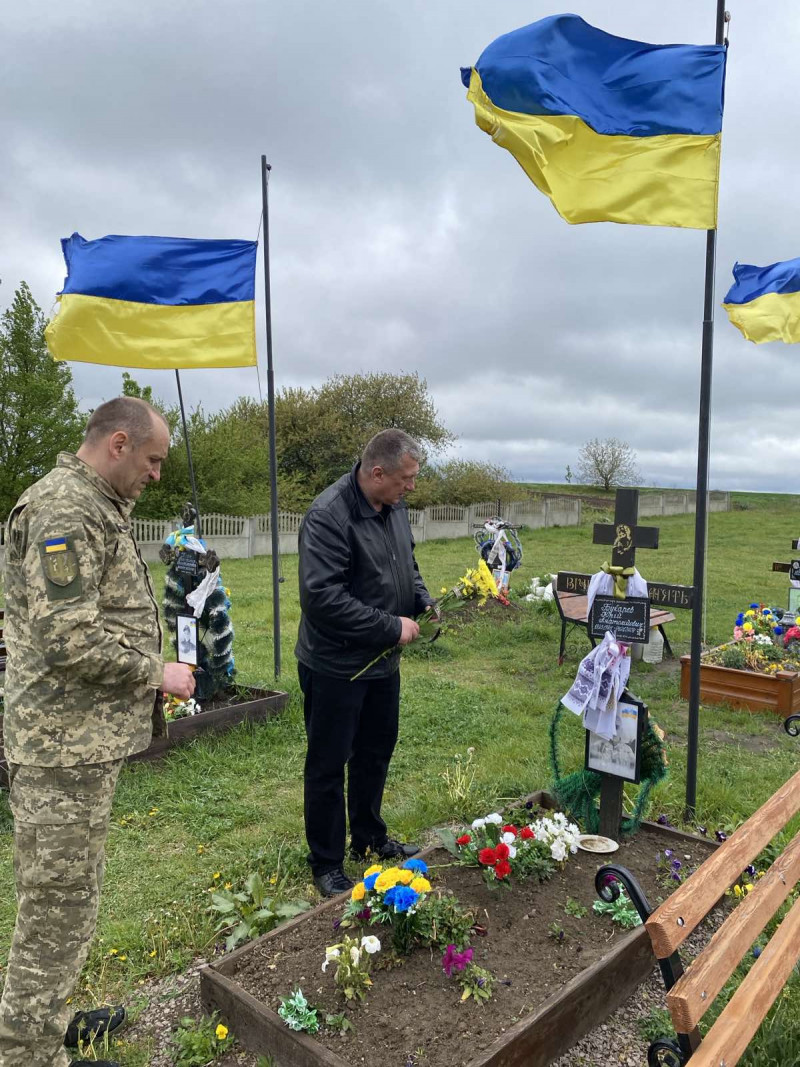 У селищі на Волині родині загиблого Героя вручили орден «За мужність» ІІІ ступеня