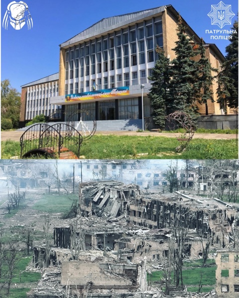 Згарище та порожні вулиці: як виглядає зруйнований Торецьк. Фото