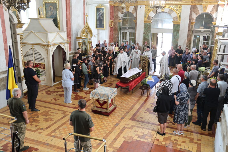 Загинув у Запорізькій області: у Луцьку попрощалися з Героєм Олексієм Бондарем