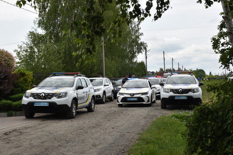 Біля Луцька попрощалися з правоохоронцем Віктором Масюком