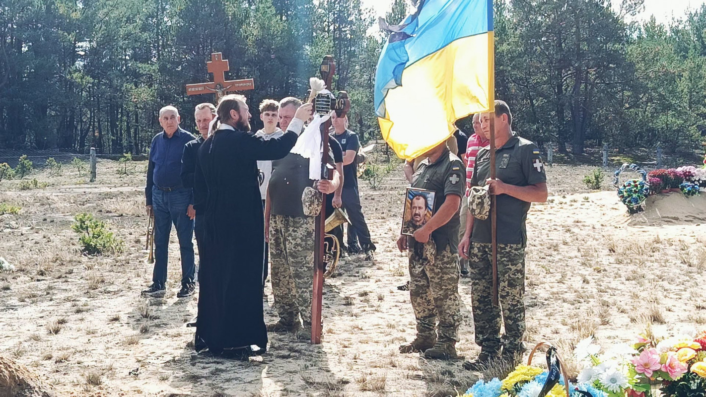 На Волині попрощалися із 54-річним захисником, який воював ще в АТО
