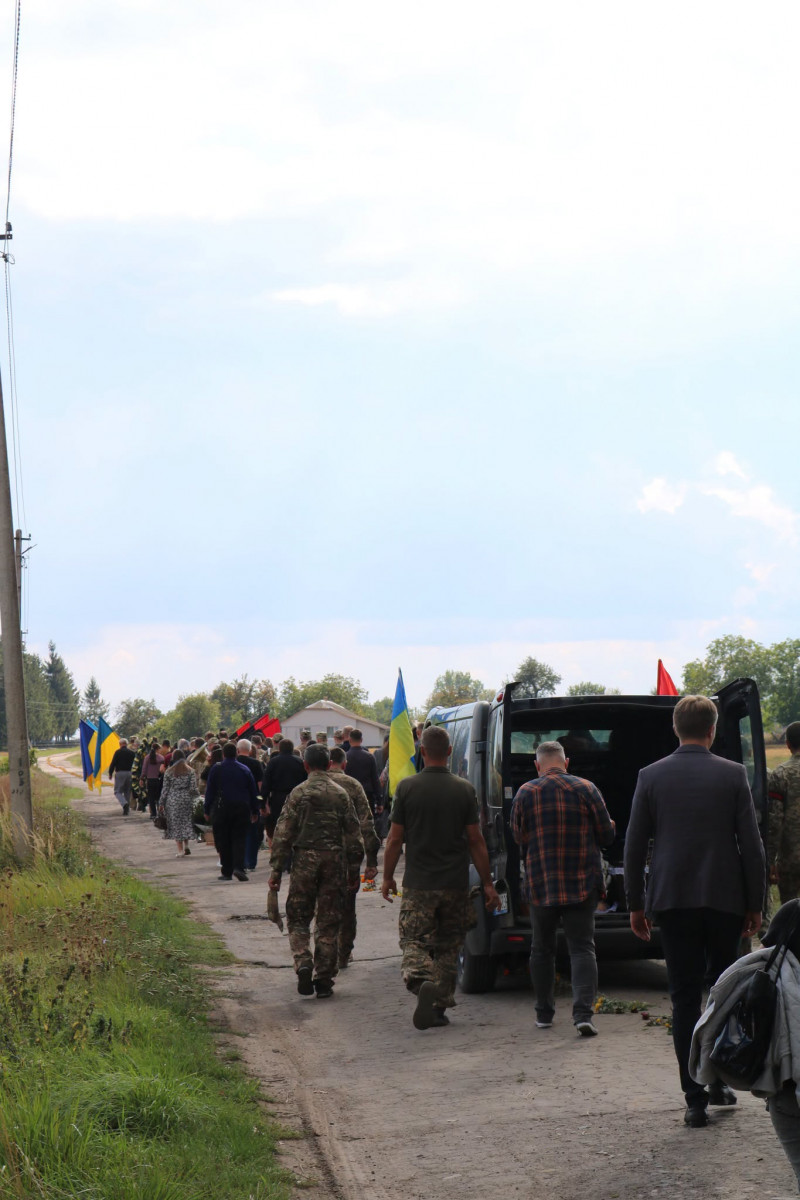 Загинув понад півтора року тому у Курській області: на Волині поховали захисника Миколу Собчука