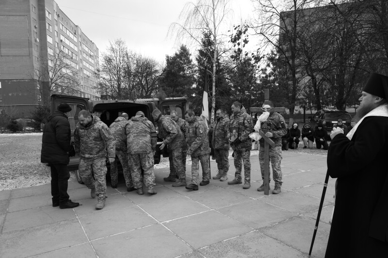 Волиняни попрощалися із загиблим військовим Миколою Гліною