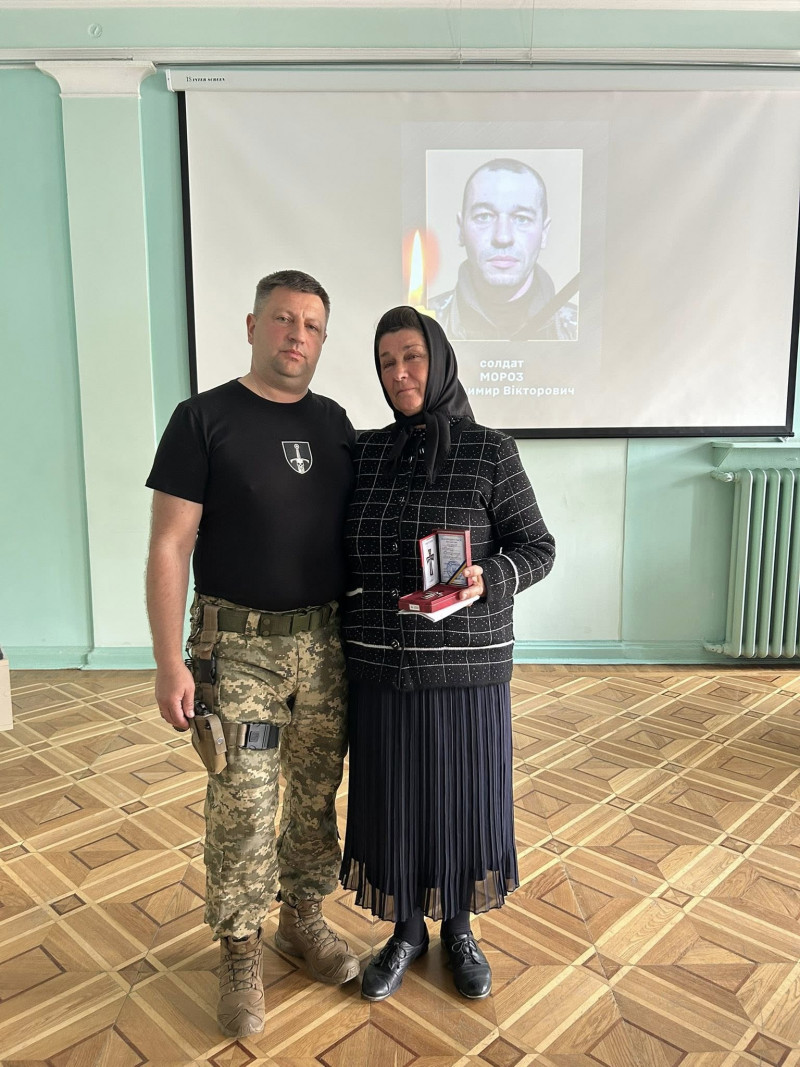 У Луцьку вручили «Хрест Героя» родинам загиблих воїнів 33-ї ОМБр