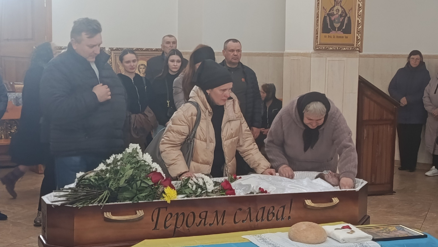На Волині попрощалися з молодим Героєм Андрієм Горайчуком, відзначеним «Хрестом Хоробрих»