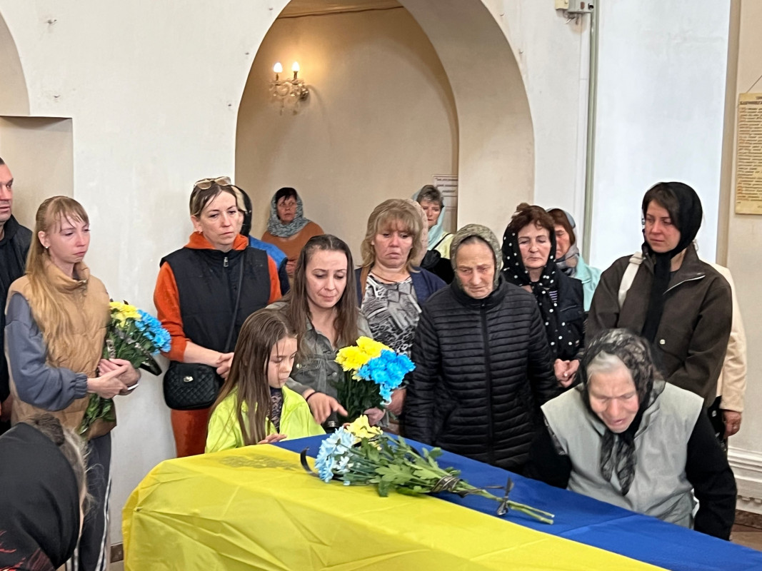 На Волині попрощалися із нацгвардійцем Володимиром Якимовичем, який загинув на Донеччині