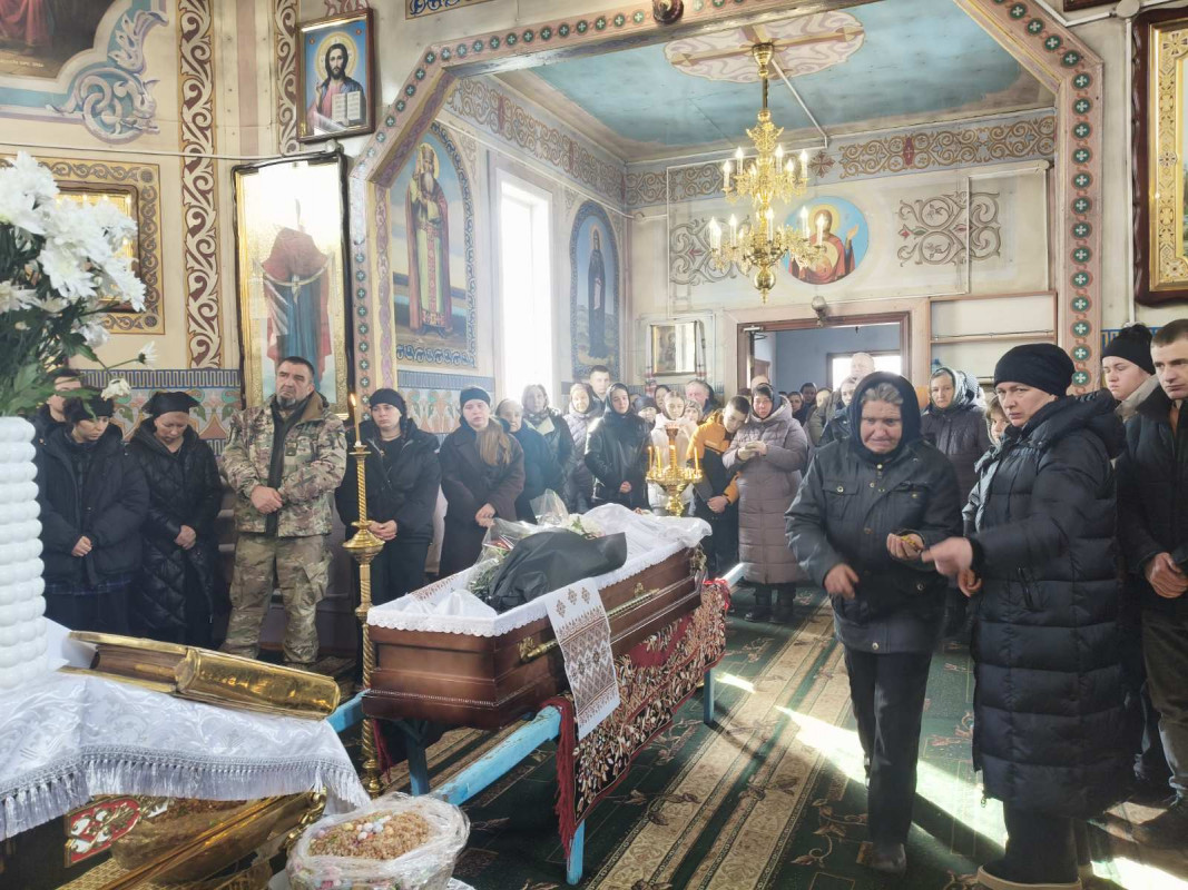 На Волині провели у вічність полеглого Захисника України Олексія Назарчука