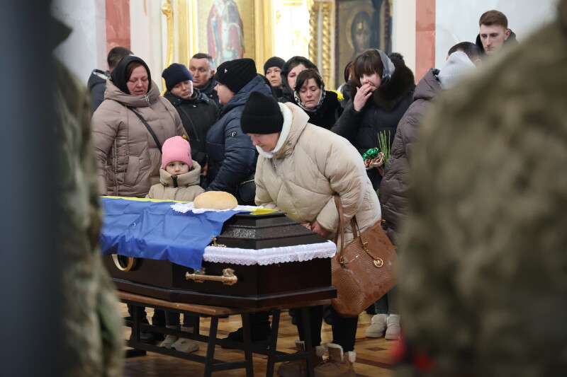 Луцьк попрощався із захисниками Петром Берлінцем і Сергієм Терещенком