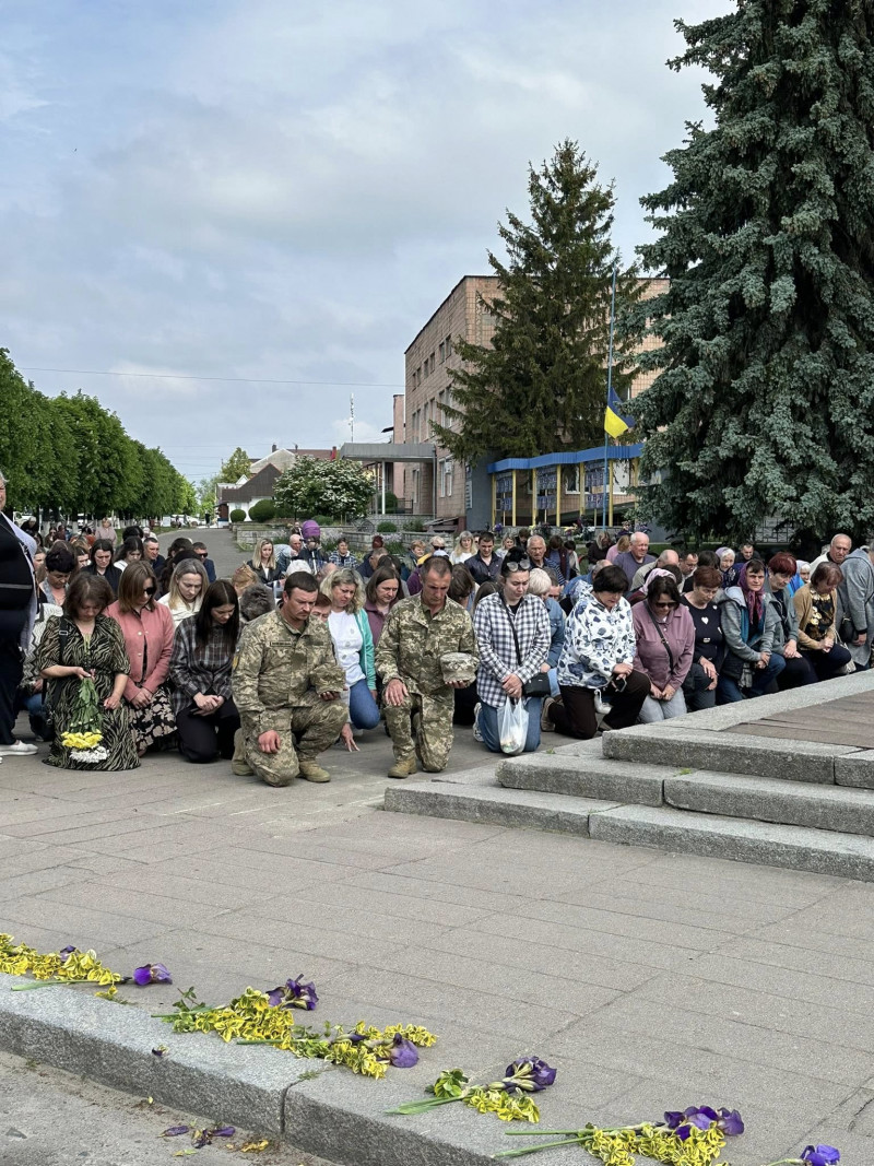 На Волині провели в останню путь захисника Андрія Трохимчука