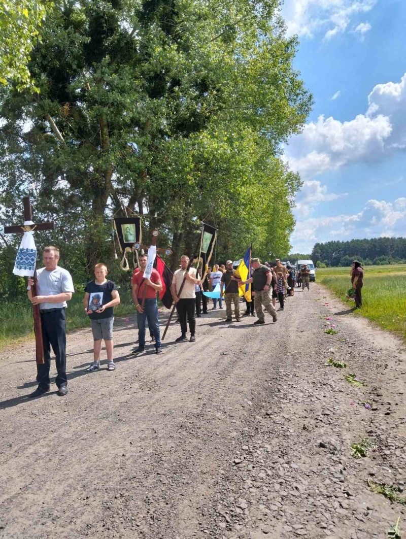 На Волині поховали 33-річного захисника Миколу Максимчука
