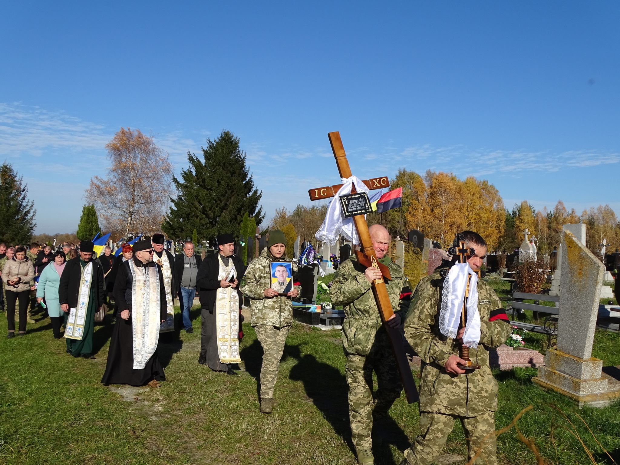 Загибель підтвердила ДНК-експертиза: на Волині віддали шану захиснику, який довгі місяці вважався зниклим безвісти
